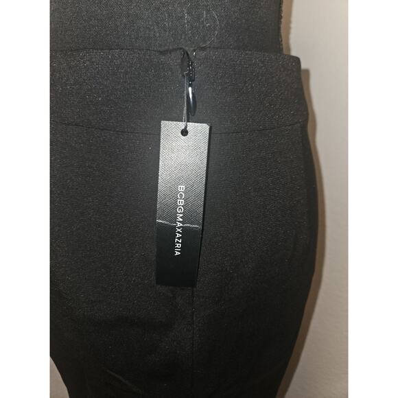 NWT! BCBGMAXAZRIA Women's Black Crepe Skirt Size 2 Msrp $228 - Picture 6 of 11
